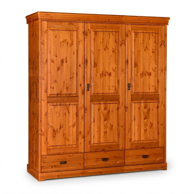Armoire en bois Armoire de chambre Armoire de style moderne Armoires Étagères polyvalentes