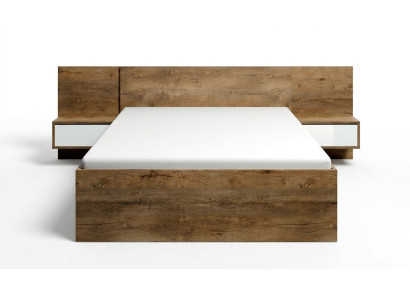 Chambre Mobilier moderne en bois Nouvelle literie Design d'ameublement de luxe Lits doubles d'hôtel