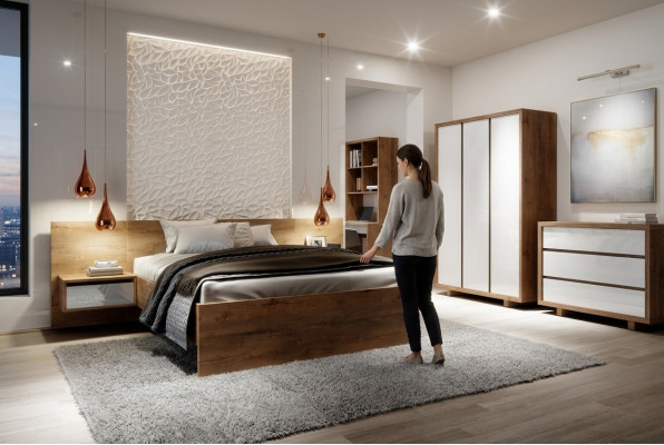 Étagères polyvalentes Armoire Étagère Rangement Placards pour vêtements 134cm nouveau Portemanteau