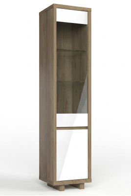 Vitrine en verre Armoire Vitrines Armoires de salon Design Moderne Italie nouveau