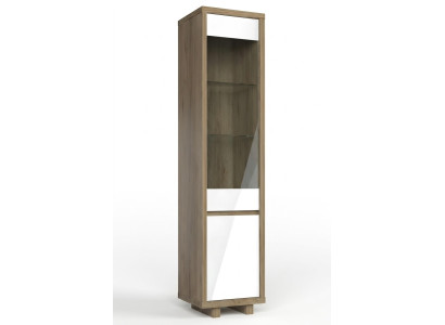 Vitrine en verre Armoire Vitrines Armoires de salon Design Moderne Italie nouveau