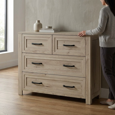 Bois classique Design Coffres à tiroirs Commode Armoire Armoire haute Buffet Commodes