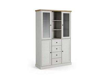 Meuble Buffet Classique Armoire Vitrine Vitrines en Verre neuves