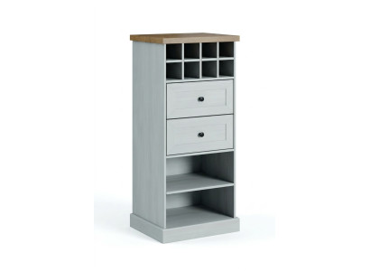 Maison de campagne Armoire blanche Commode Bahut Sideboard Bois Buffet Commodes Bahut Buffet