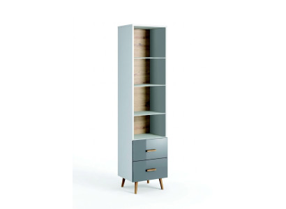 Étagère Bibliothèque Vitrine Buffet vitré Armoire classique Bibliothèque
