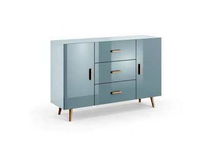Commode Brillo Commodes Bois Armoire Bahut Salon Armoire Armoire de salon Buffet