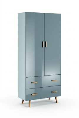Armoire de chambre design en bois Armoires Murales Vêtements de Luxe Mobilier en Bois Neuf
