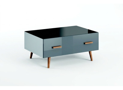 Tables de designer en bois de luxe en Italie, canapé en tissu, table basse avec rembourrage en bois massif