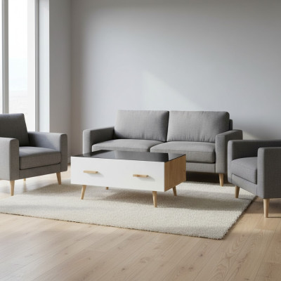 Tables basses Plateau de table Table d'appoint Table basse Table en bois Table en bois Salon