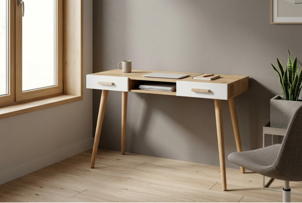 Bureau Table Bureaux Bureau Chef Tables Ameublement Mobilier Bois nouveau