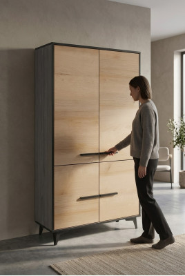 Étagère polyvalente Armoire étagère Armoire de rangement 91cm nouveau Portant à manteaux