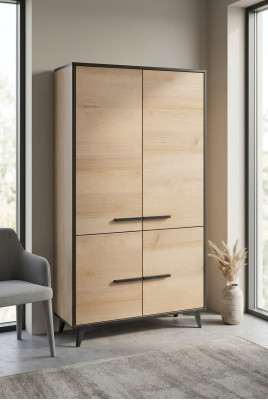 Étagère polyvalente Armoire étagère Armoire de rangement 91cm nouveau Portant à manteaux