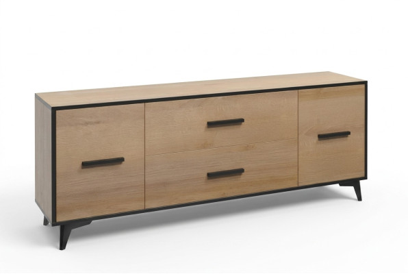 Meuble TV Design Buffet Télévision Murale Buffet Bas Étagères Luxe Nouvelle Commode Armoire Nouvelle