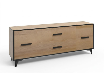 Meuble TV Design Buffet Télévision Murale Buffet Bas Étagères Luxe Nouvelle Commode Armoire Nouvelle