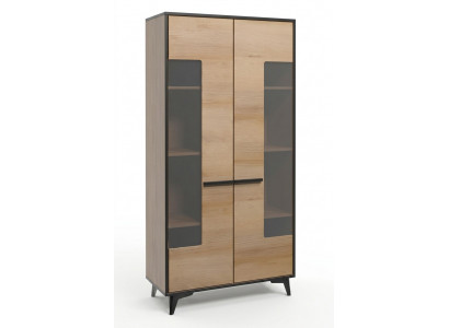 Vitrines Armoire Cabinet en verre Armoire Designer Armoire en bois neuf Commode Vitrine Coffrets de tiroirs