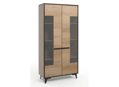 Vitrines Armoire Cabinet en verre Armoire Designer Armoire en bois neuf Commode Vitrine Coffrets de tiroirs