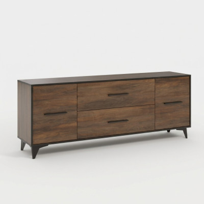 Salle de séjour Mobilier en bois Buffet tv Meuble TV Armoire Mobilier italien neuf