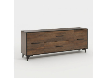 Salle de séjour Mobilier en bois Buffet tv Meuble TV Armoire Mobilier italien neuf