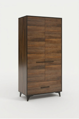 Meuble Armoire Armoires Murales Armoire à 2 Portes Meuble en Bois Chambre à Coucher Nouveau