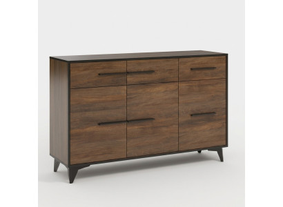 Commode Concepteur Commodes Commode Cabinet Garde-robe Design en bois Étagère Marron