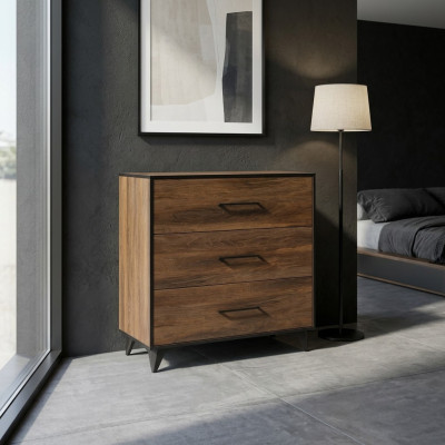 Armoire Salle de Séjour Étagère Luxe Design Loft Commode Buffet Latéral Bas Nouveau