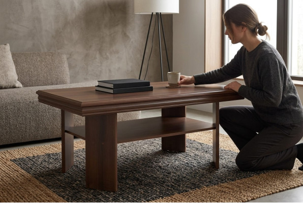 Table basse Table d'appoint Table Salon Loft Tables basses Tables Designer nouveau