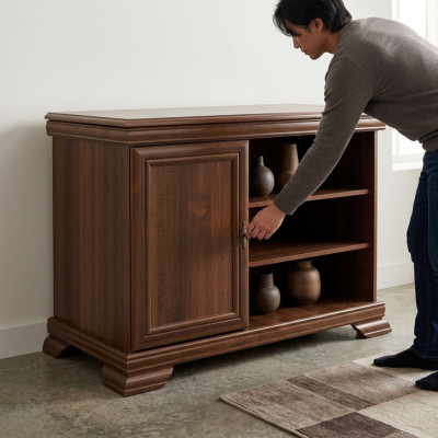 Armoire Classique Salle de séjour Commodes en bois Commode Designer Commode Buffet Hautbuffet