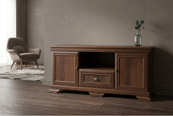 Classique Coffre à tiroirs en bois Buffet Commodes Buffets bas Meuble de salon neuf