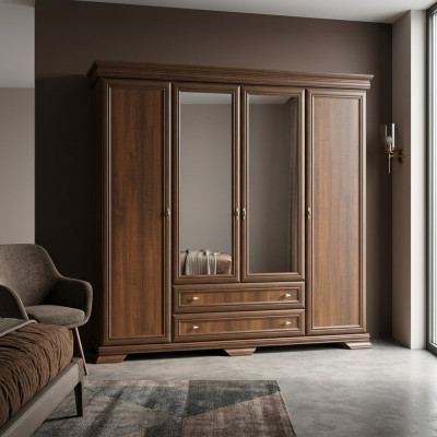 Étagères Armoire Portemanteau Rangement Armoires à vêtements Étagère Armoire Nouveau