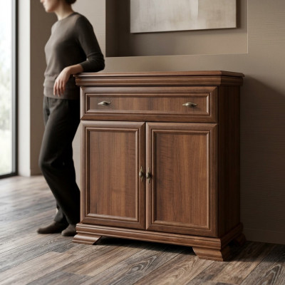 Salle de séjour Buffet Meubles en bois massif Armoires Armoire commode xl Chambre