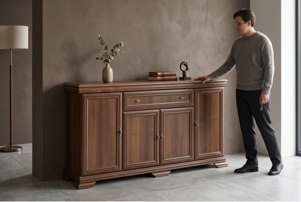 Style de maison de campagne Mobilier Armoire Commode Armoires Classique Bois Buffet