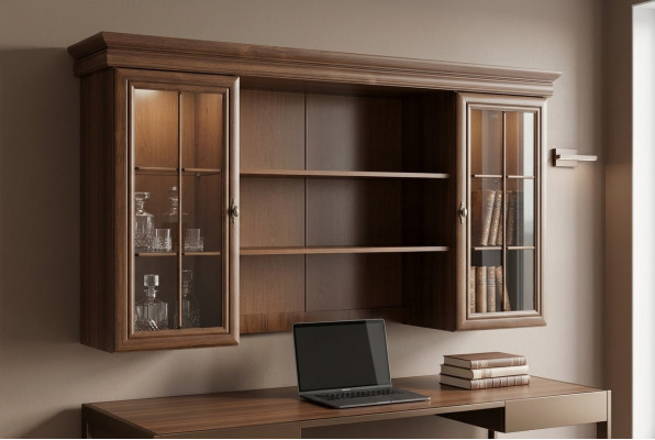 Armoire de campagne Buffet XL en bois Console Étagère Commode Buffet Commode Commode attachée