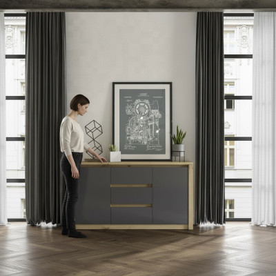 Meubles Bois Armoires Bahuts Commodes Commode solide Bahut Armoire neuve