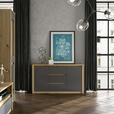 Meubles Bois Armoires Bahuts Commodes Commode solide Bahut Armoire neuve