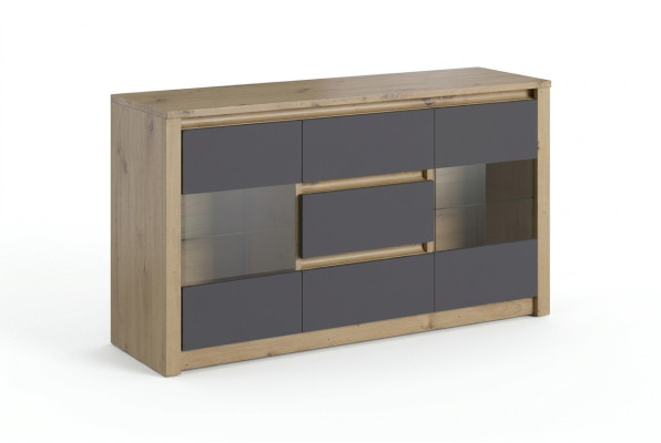 Design Meubles de salon Buffet en bois Commode moderne Commodes Armoire haute nouvel