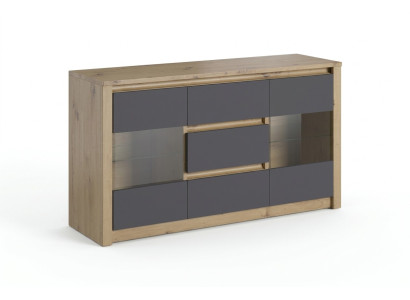 Design Meubles de salon Buffet en bois Commode moderne Commodes Armoire haute nouvel