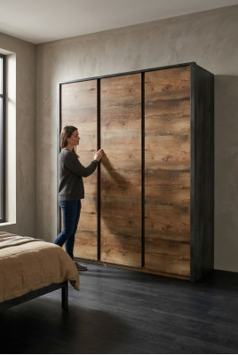 Armoire Style Mobilier Chambre Maison de Campagne Armoire Armoire Salon neuf