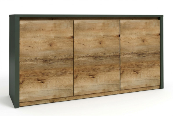 Designer Commodes Étagères Armoire Armoires Armoire en bois Marron Armoire haute Commode