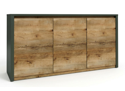 Designer Commodes Étagères Armoire Armoires Armoire en bois Marron Armoire haute Commode