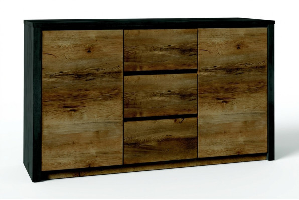 Coffre de luxe Commode Buffet Bahut Commode Design Bois Armoire Meuble bahut
