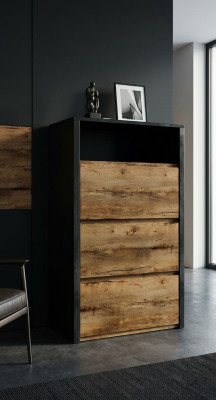 Meubles de luxe en bois Armoire d'hôtel Commodes Armoires Buffet de conception de commode