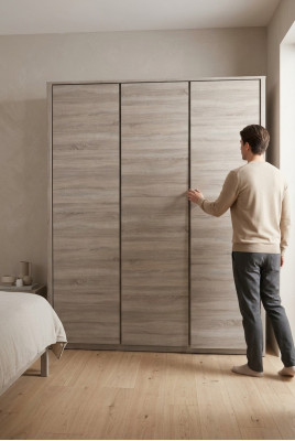Étagère multifonction armoire penderie étagère de rangement porte-manteau placard