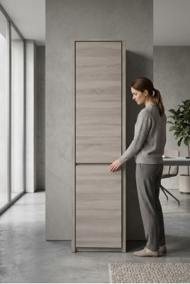 Vitrine Salon Mobilier Buffet en bois Vitrines Armoire en verre Multipurpose new