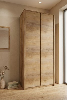 Étagères polyvalentes 90cm Armoire Étagère Rangement Armoire Portemanteau nouveau