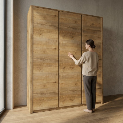 Armoires de vêtements style maison de campagne nouvelle armoire garde-robe armoire en bois classique