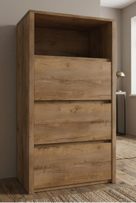 Designer commode en bois massif Commodes Armoire neuve Commodes Armoires neuves