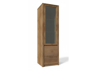Designer Hochschrank Kommode Vitrine Holz Luxusschränke Seitentiefe Kommode