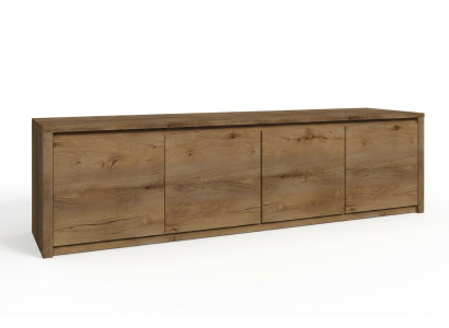 Salle de séjour Commodes en bois Buffet bas Étagère Meuble TV Meuble TV Buffet Armoire Nouvelle commode