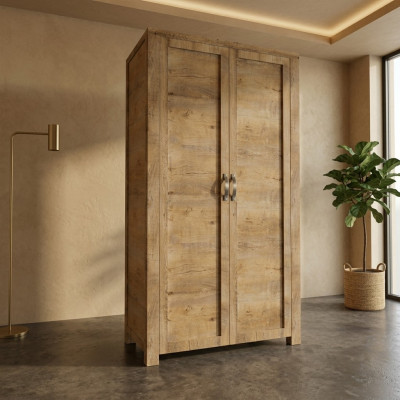 Étagères polyvalentes 100 cm Étagère armoire Rangement armoire Porte-manteau neuf