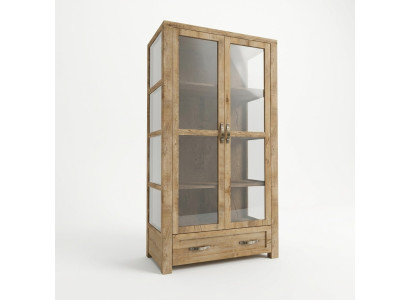Maison de campagne Vitrine Commodes Vitrines Armoire Vitrine Armoire Cabinet de verre Livres